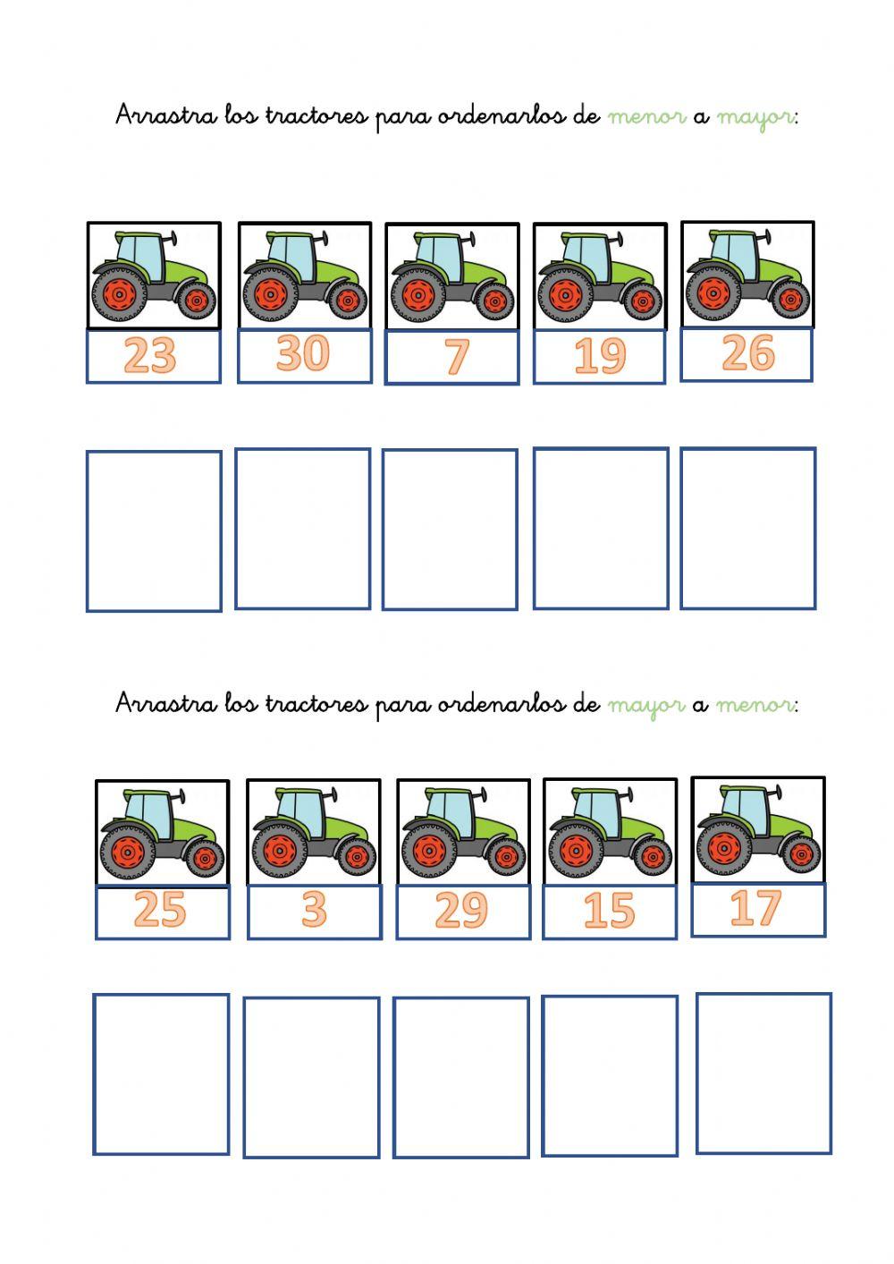 Arrastra los tractores