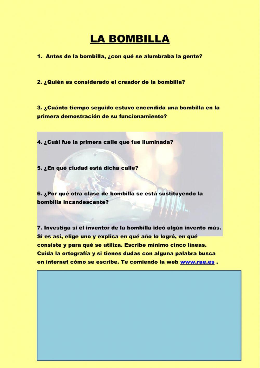 La bombilla
