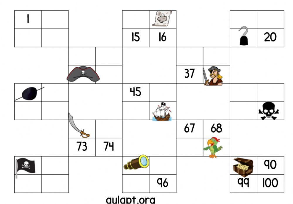 Crucinúmeros piratas