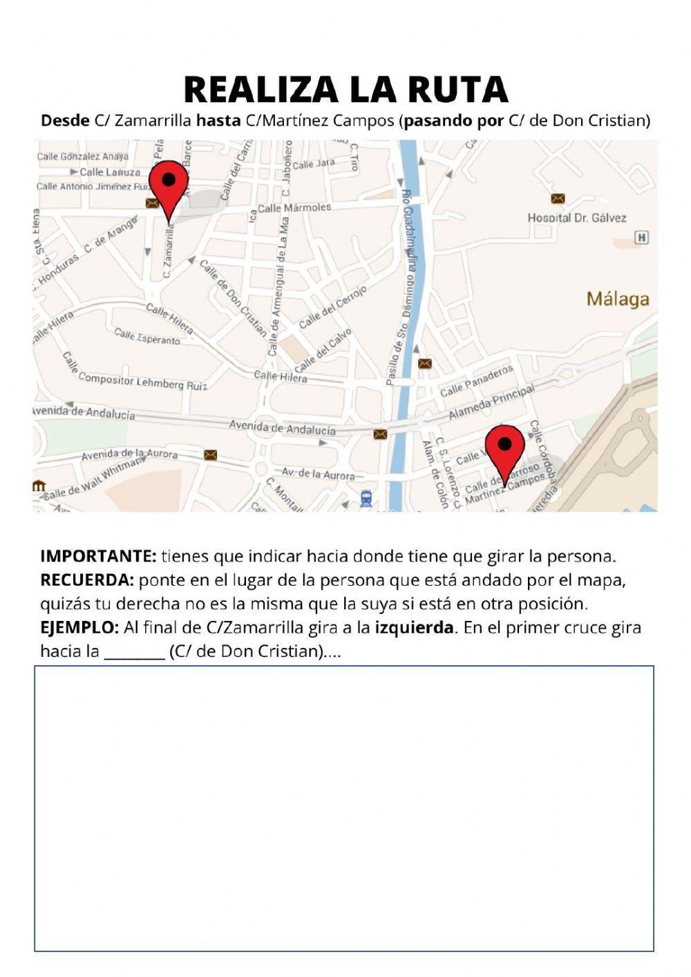 Orientación en el plano