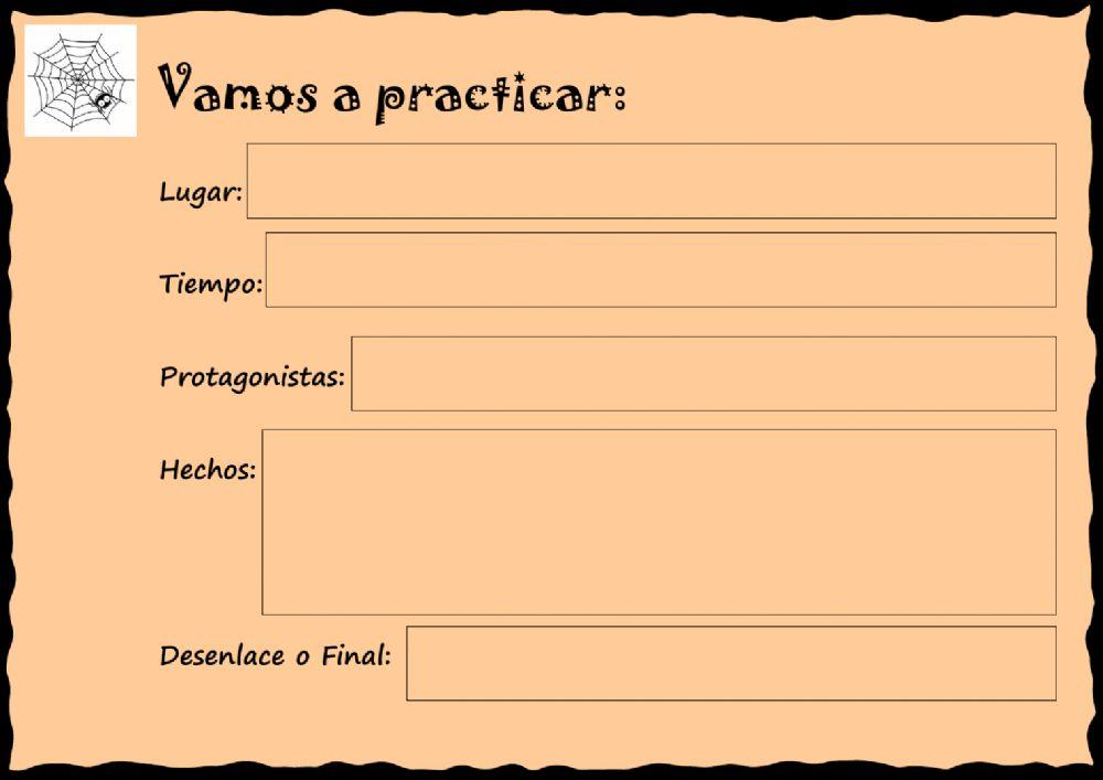 Escribe un cuento de miedo 2
