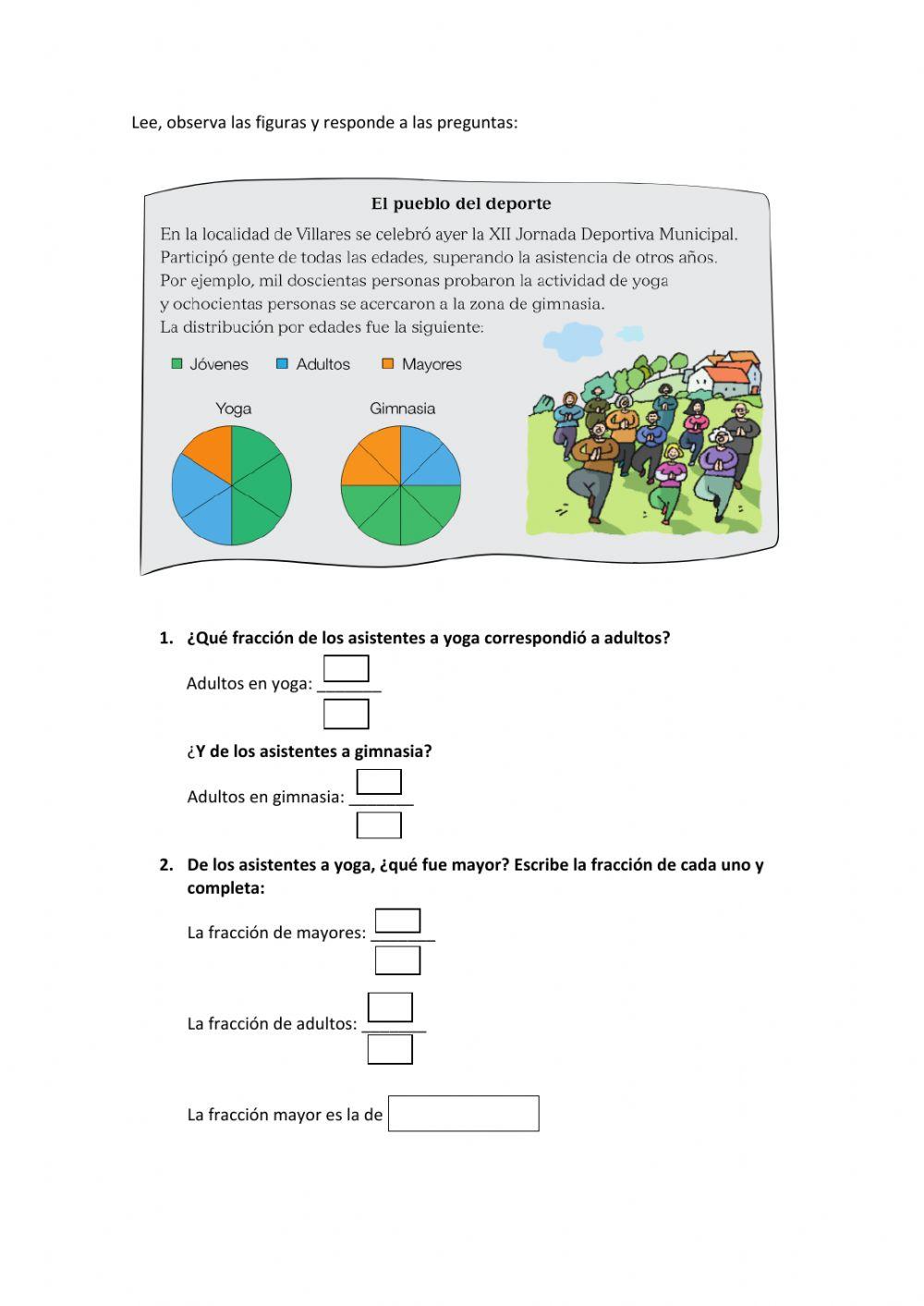 Noticias con fracciones