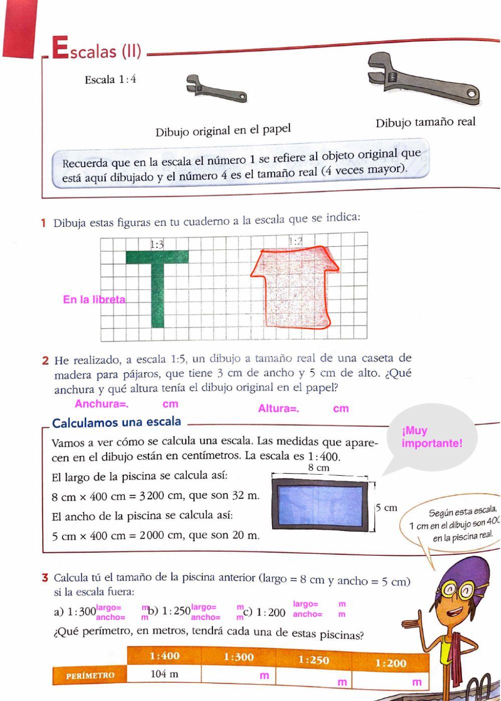 Escalas y proporciones