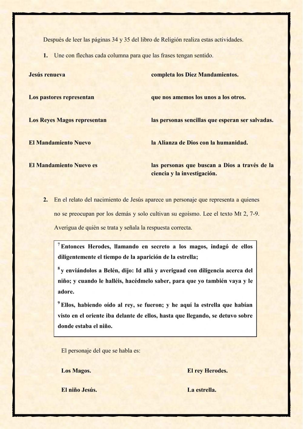 Jesús renueva la Alianza.La Biblia nos habla de un Mandamiento Nuevo 5º