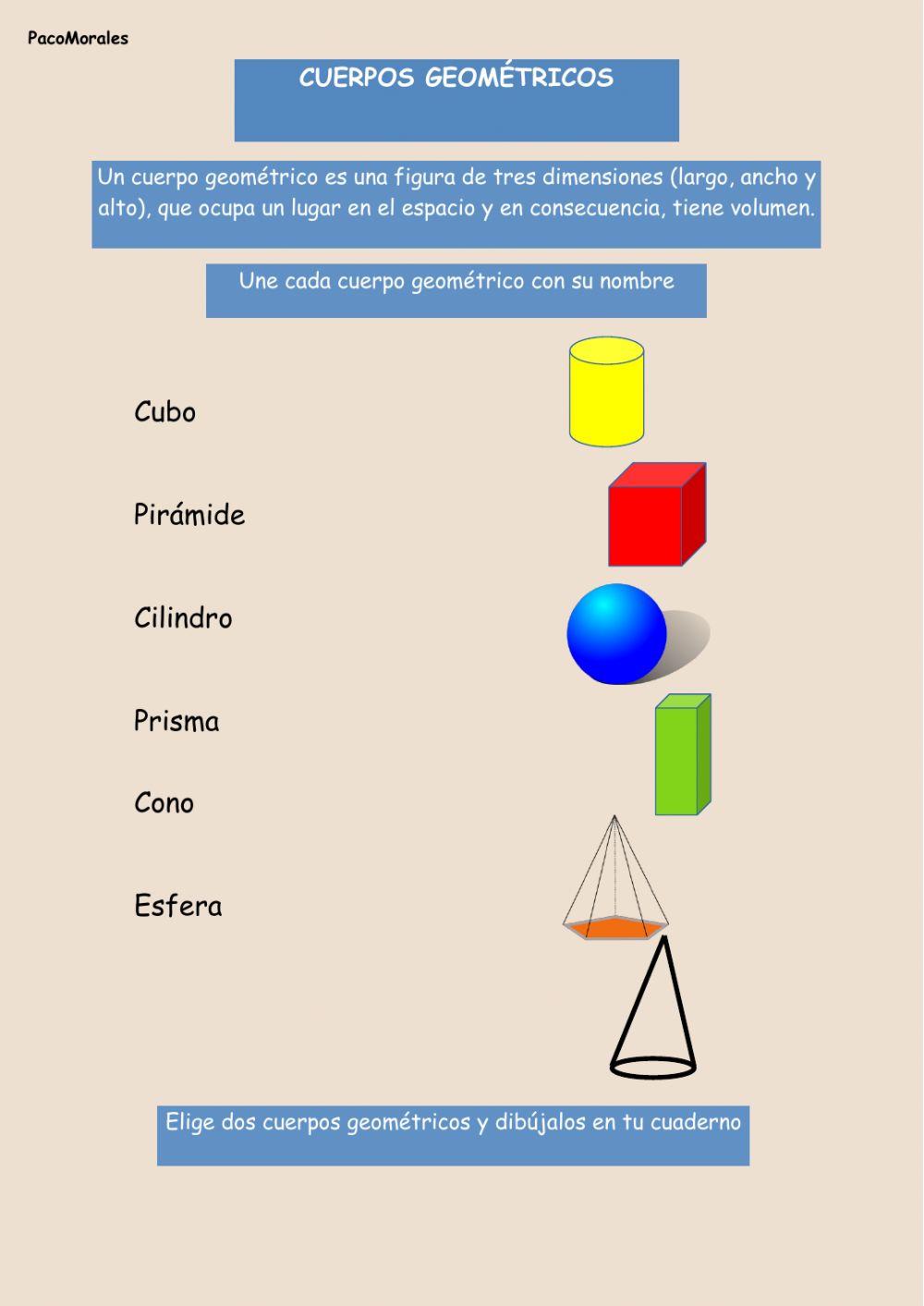 Cuerpos geométricos 1