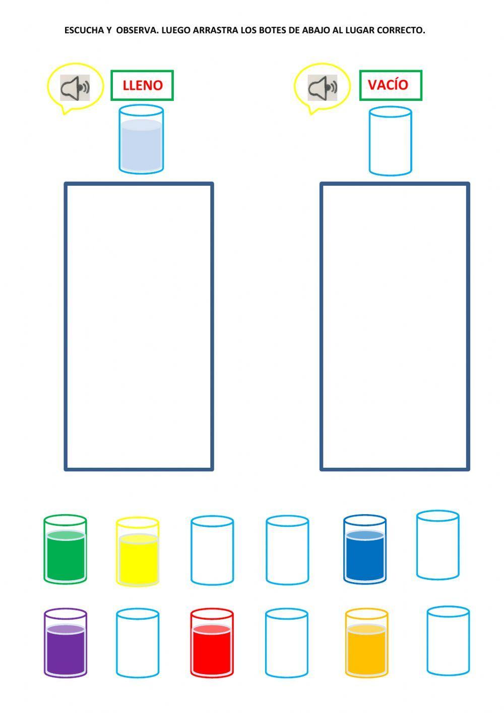 Botes llenos y botes vacíos