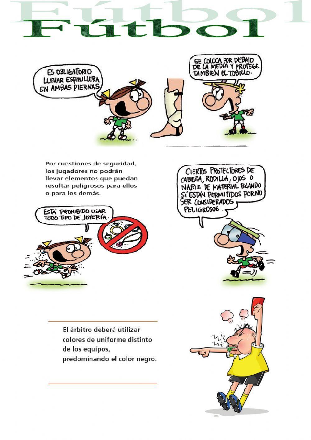 Fútbol - El equipamiento en fútbol