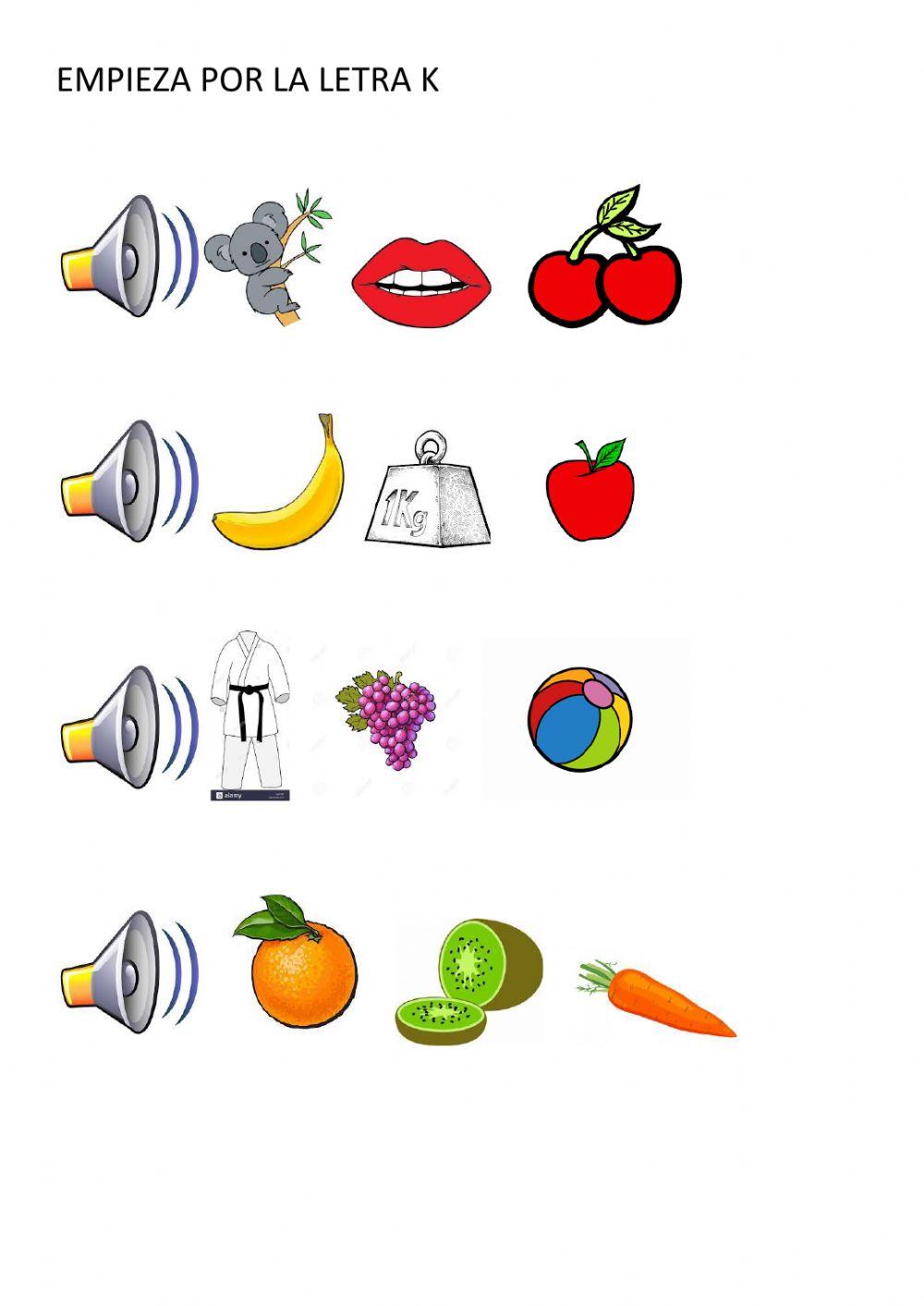 Empieza por la letra k