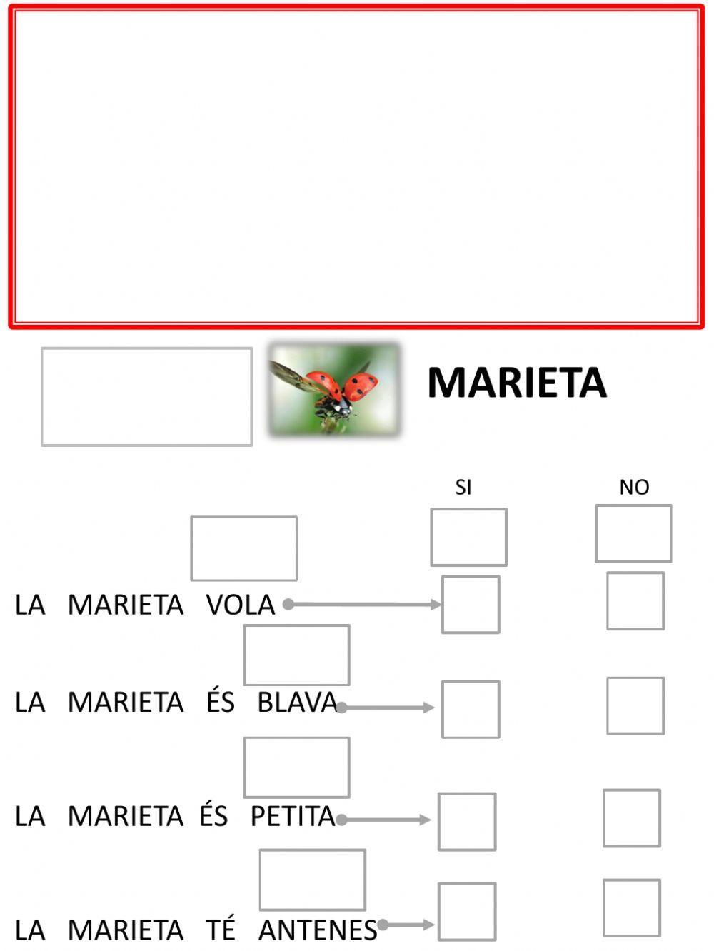 La marieta vola, vola