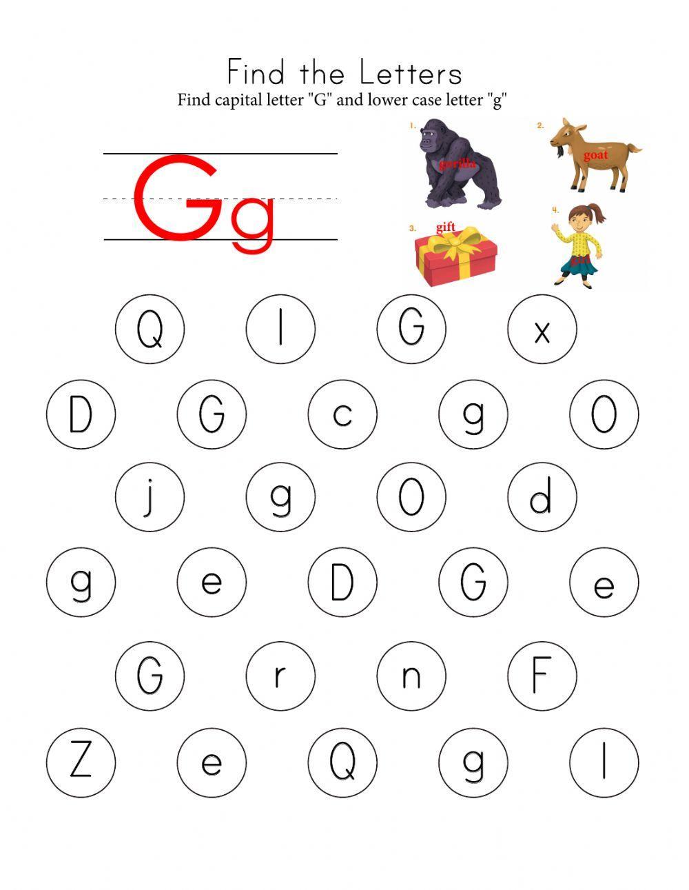 Letter G