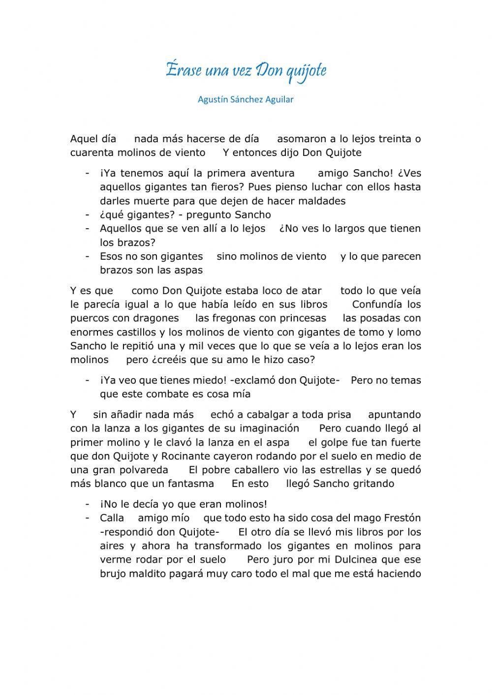 Puntuación Puntuación