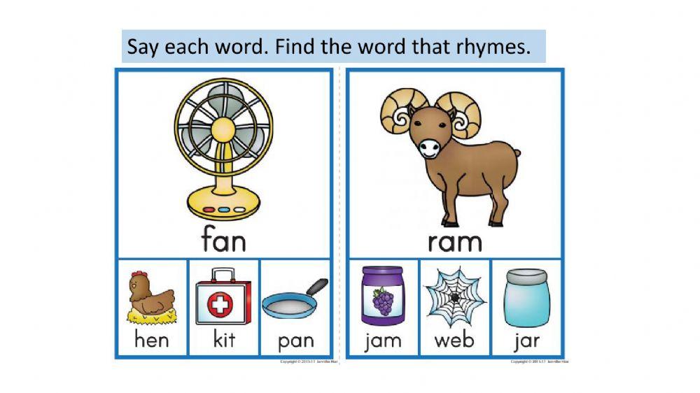 Rhyming Words