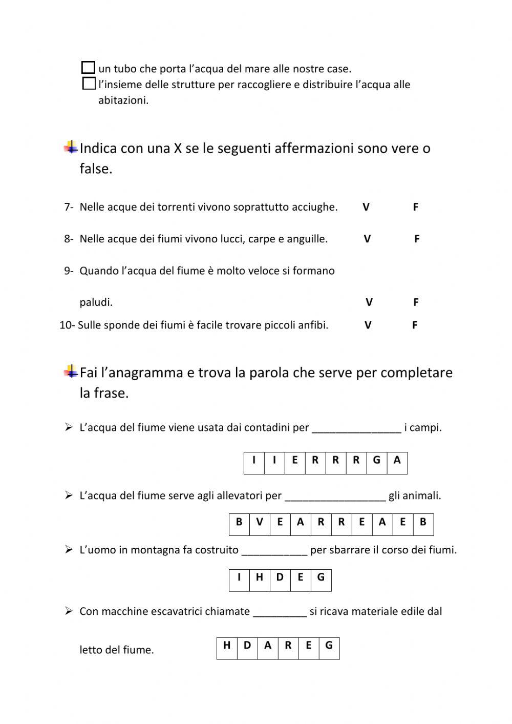 Verifica sul fiume: seconda parte