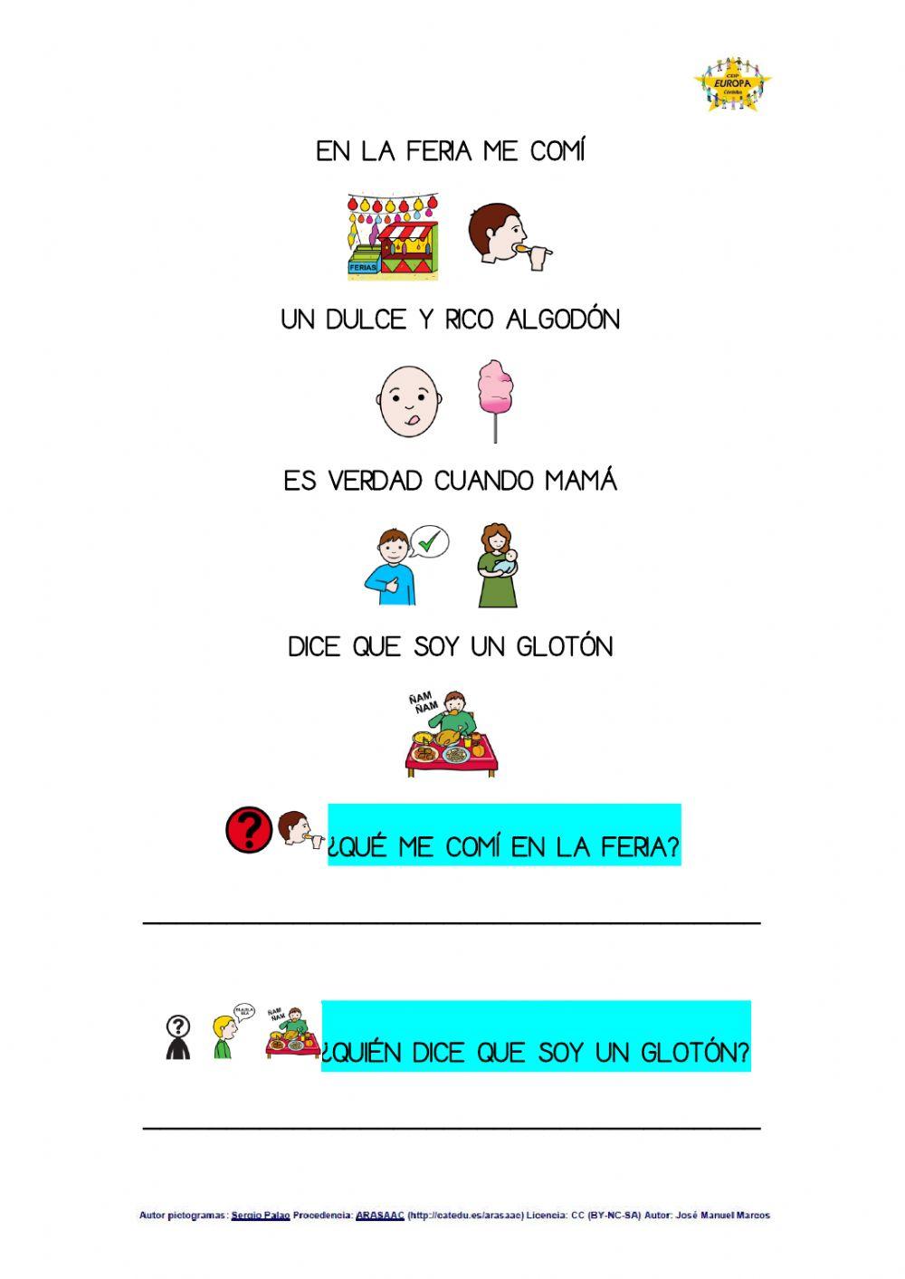 Poesía de la feria