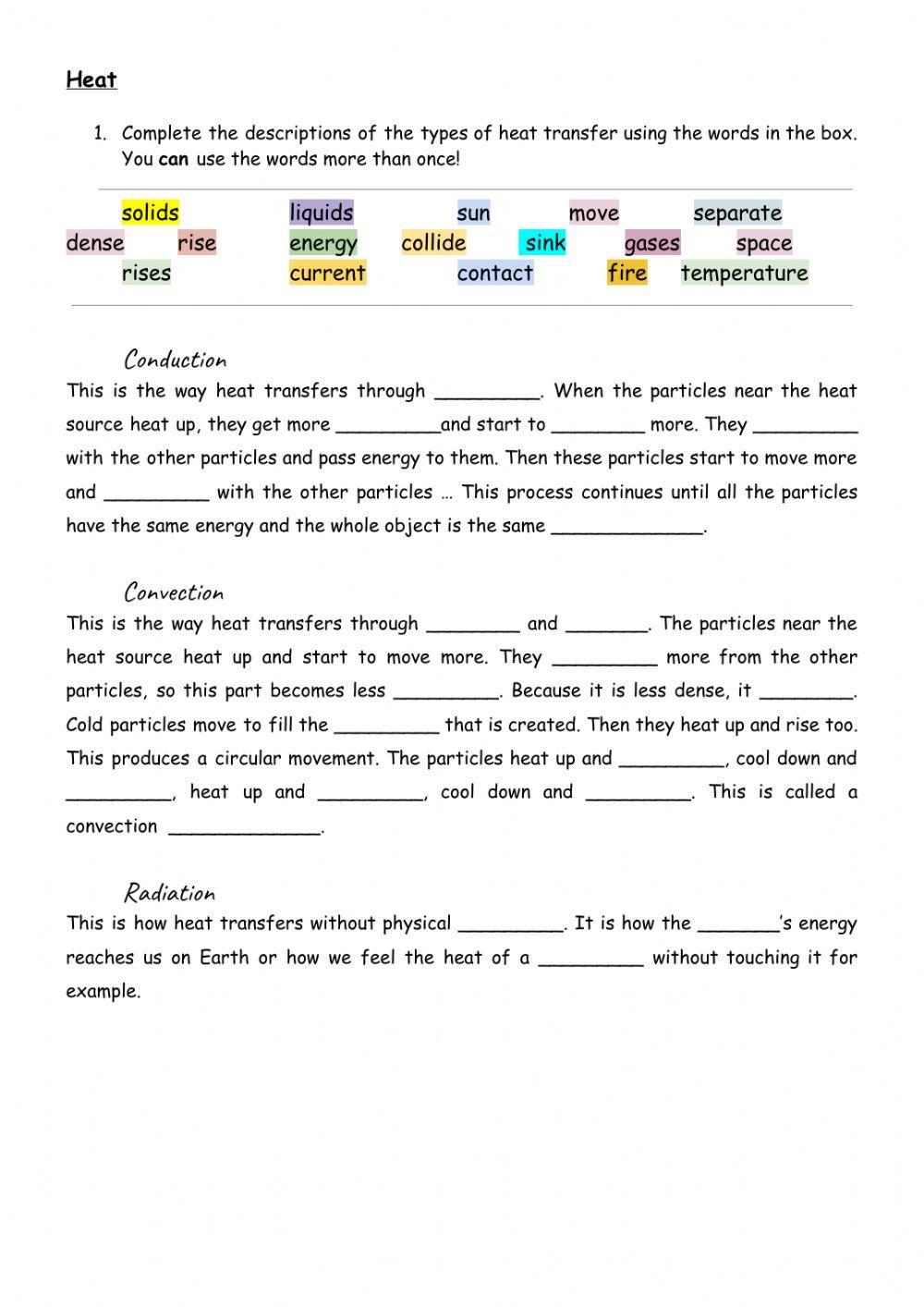 Heat transfer