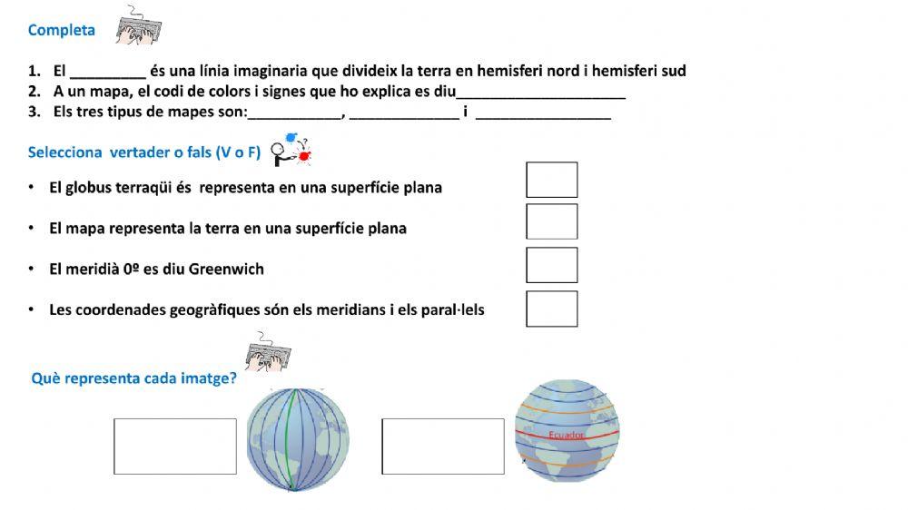 Coordenades geogràfiques Coordenades geogràfiques