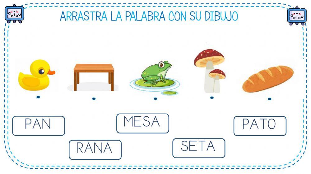 Asocia palabra e imagen