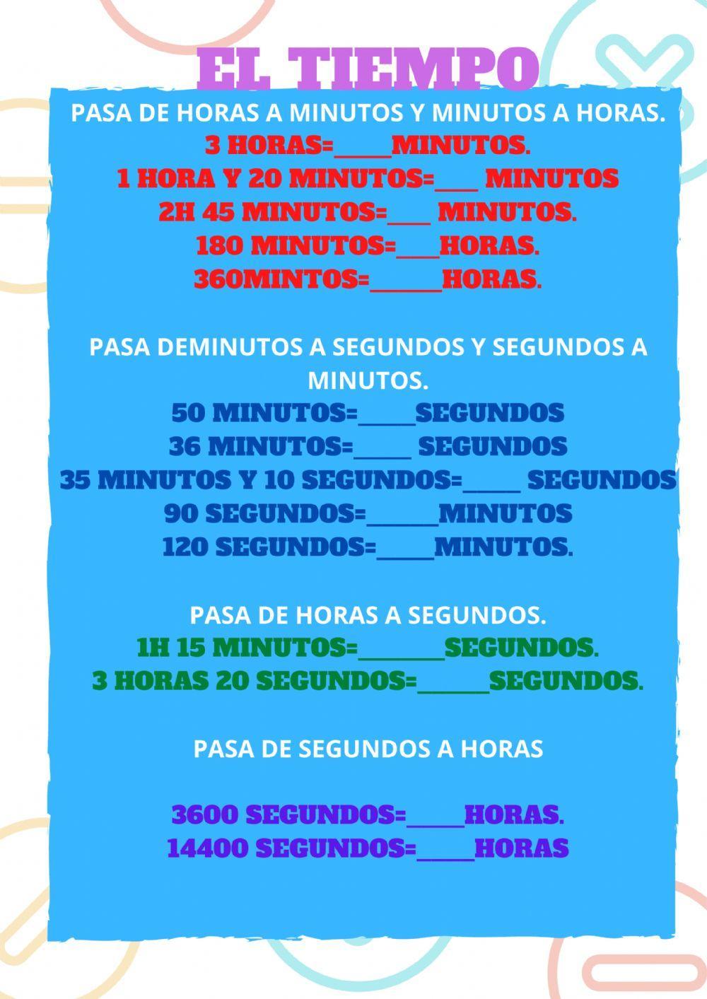 Cambios en el sistema sexagesimal