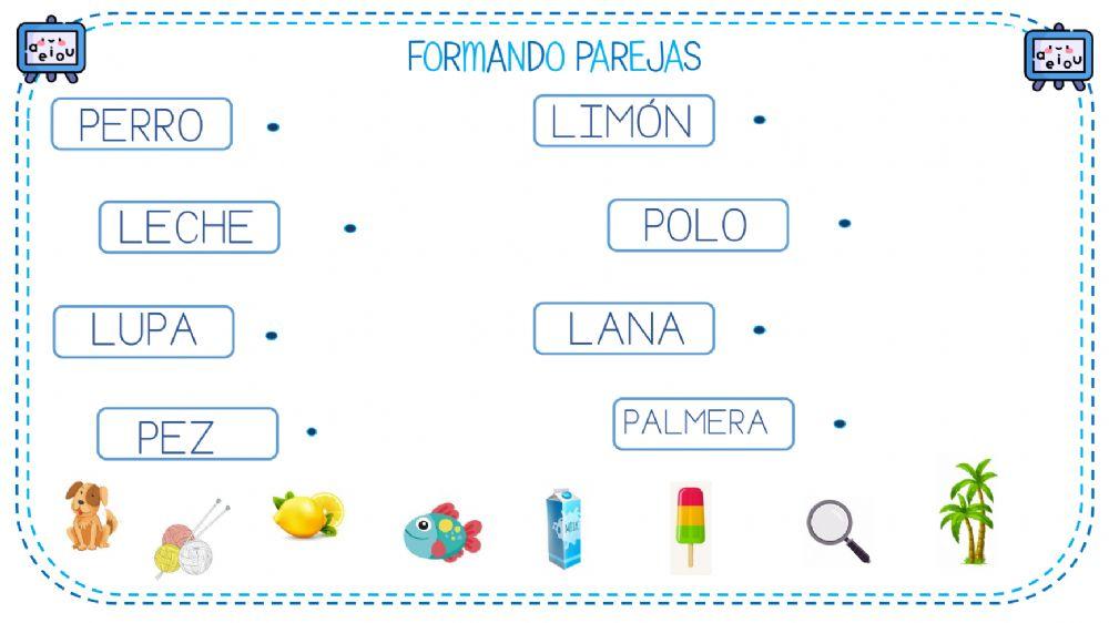 Asocia palabra e imagen