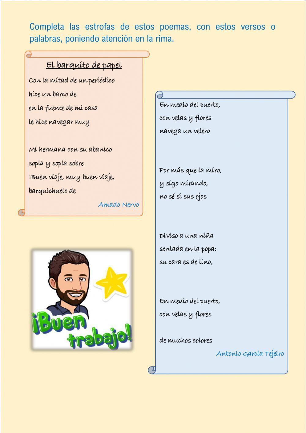 Poesía II: -la rima- Poesía II: -la rima-