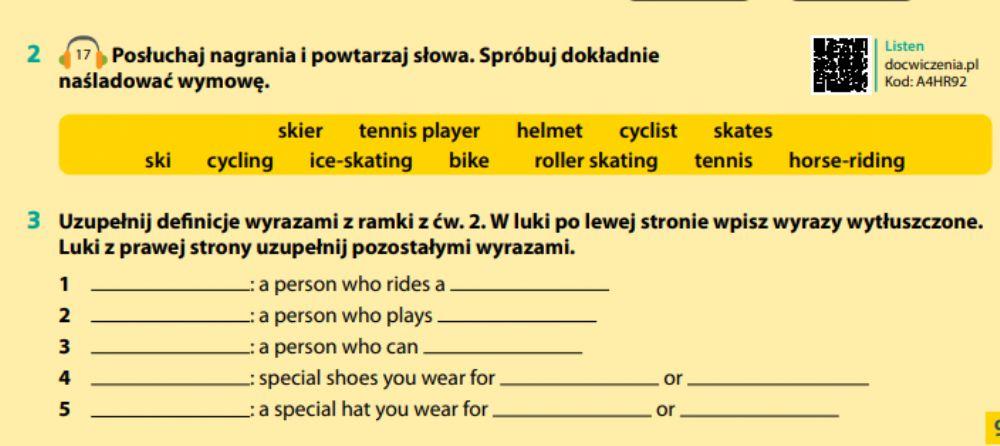 Sports online exercise for Grade 4 | Live Worksheets