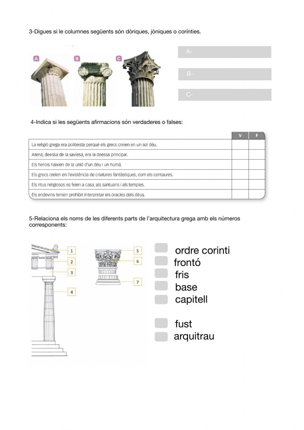 Repassem : La cultura grega
