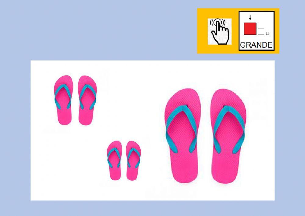 Busca el objeto de verano grande