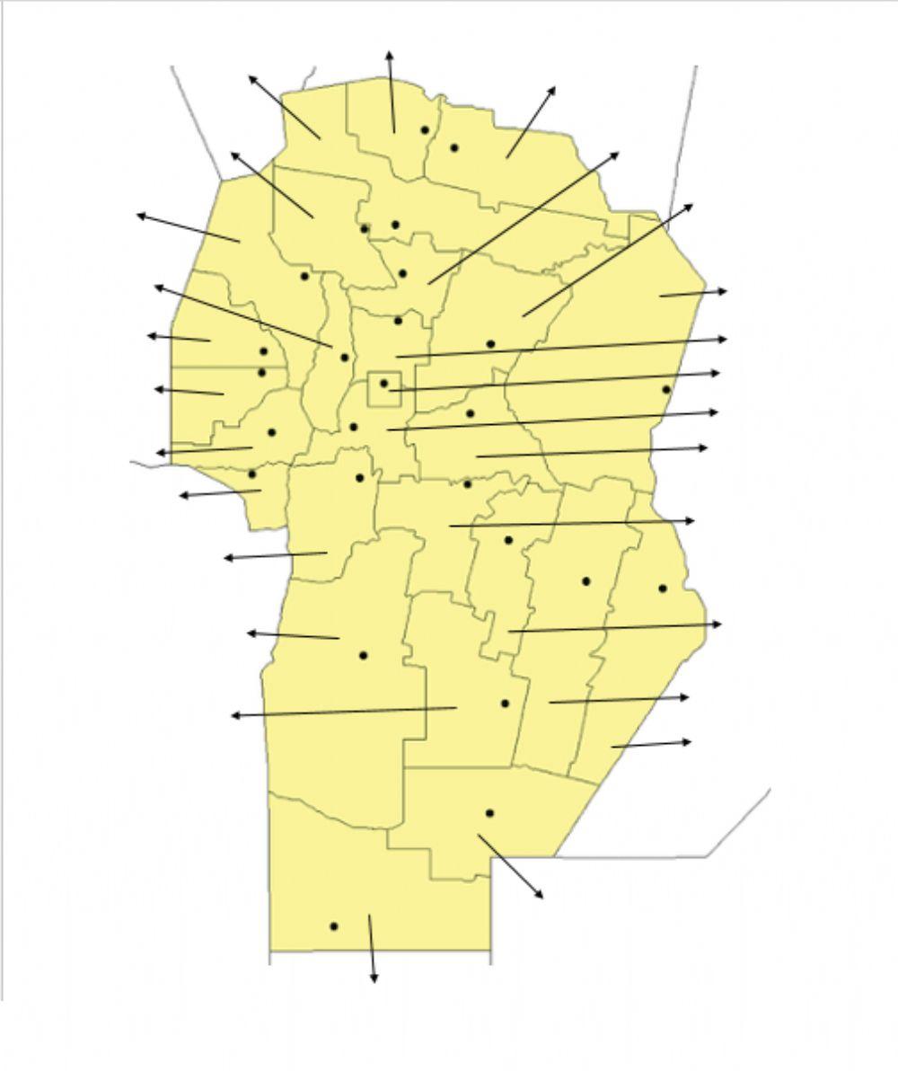 División política de Córdoba