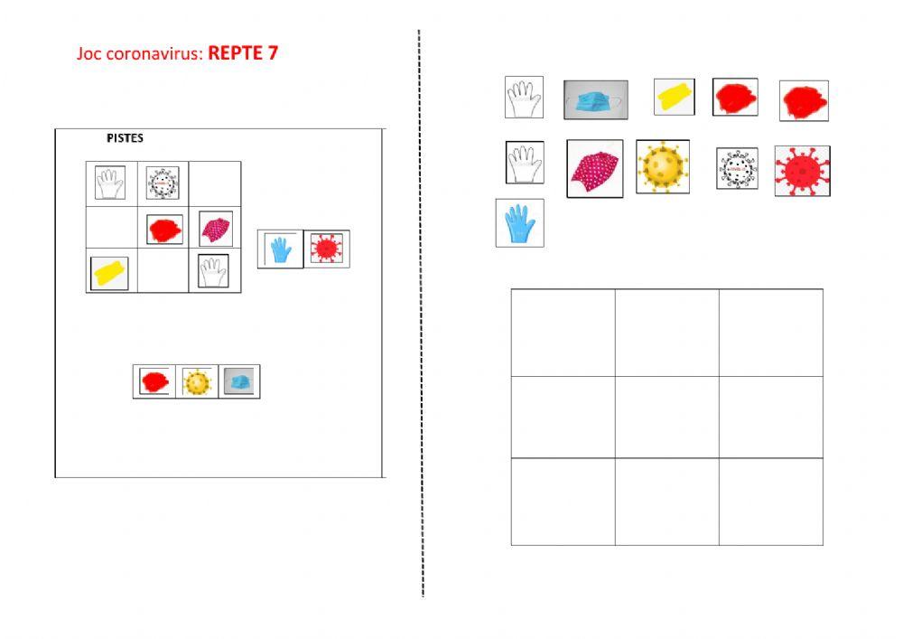Joc coronavirus: Repte 7