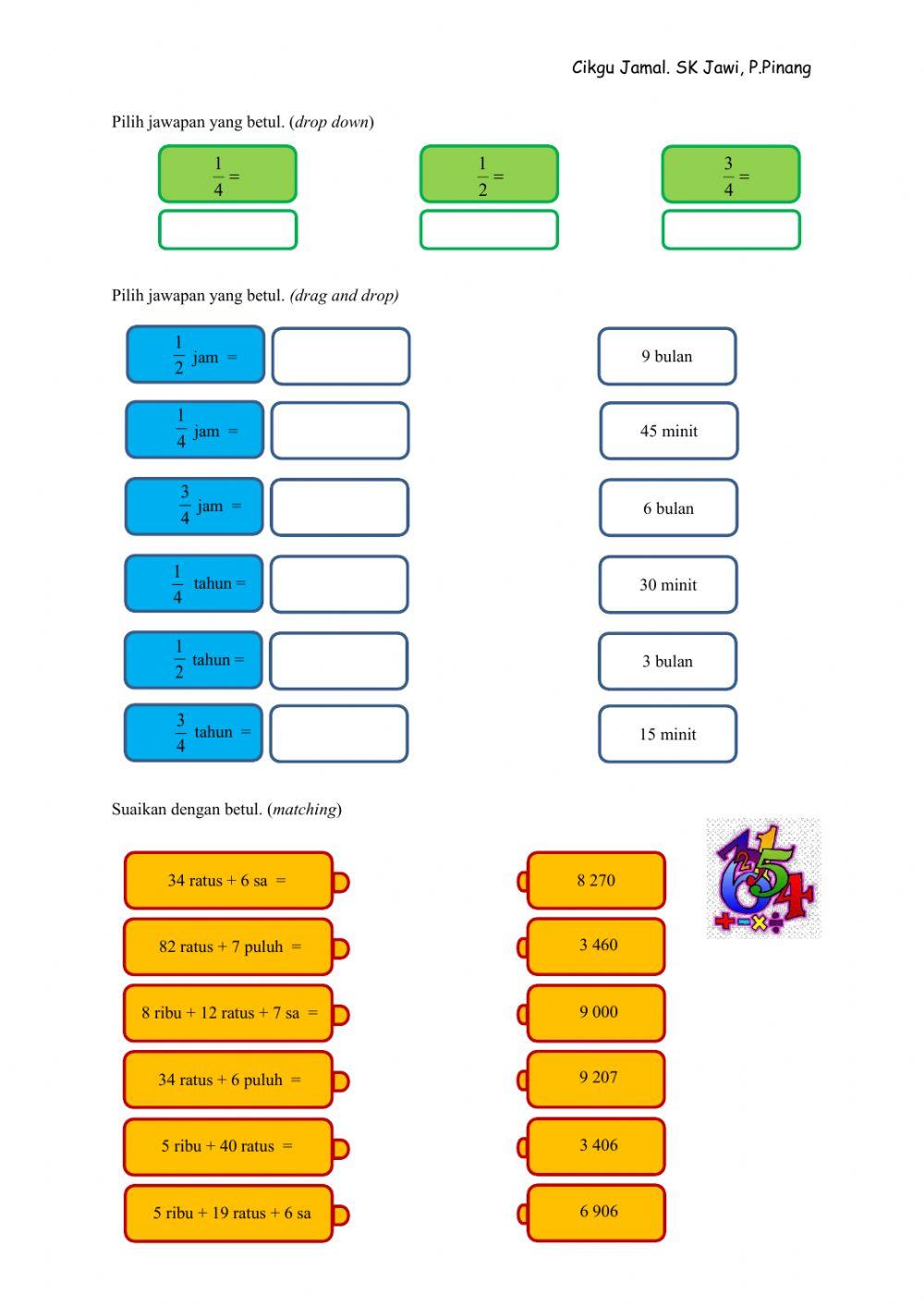 Latihan Matematik 1(1)