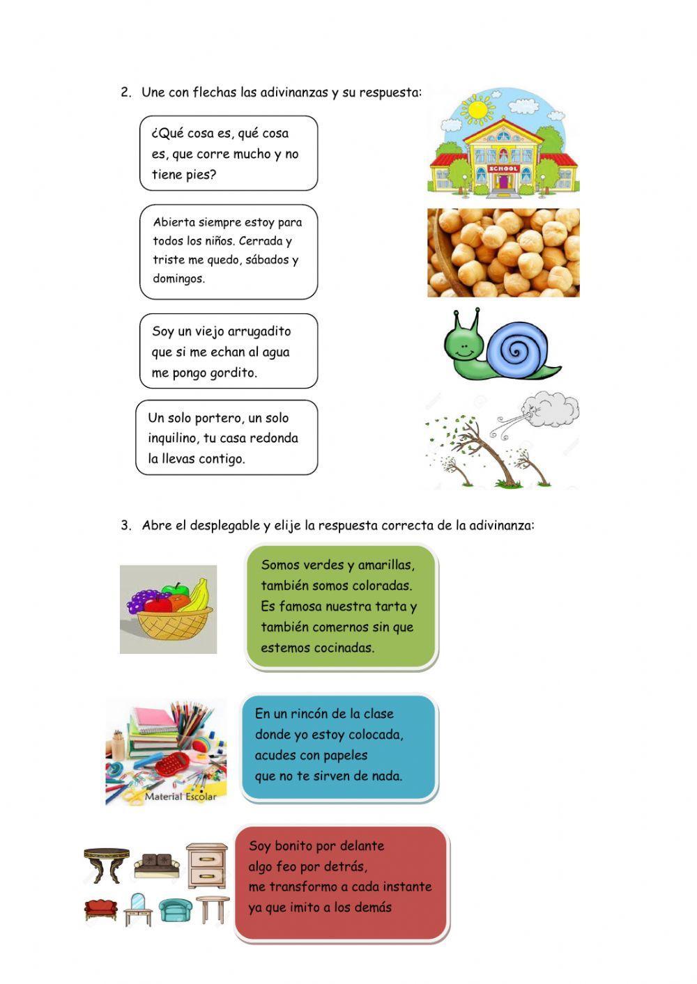 Trabalenguas y Adivinanzas