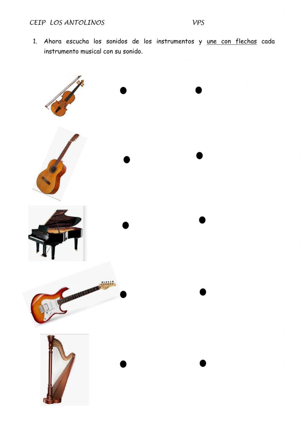 Familias de instrumentos musicales