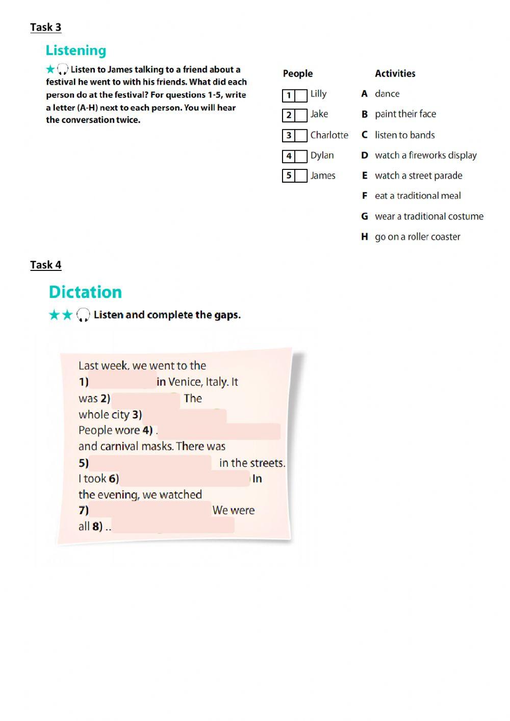 Reading Comprehension 6 Form