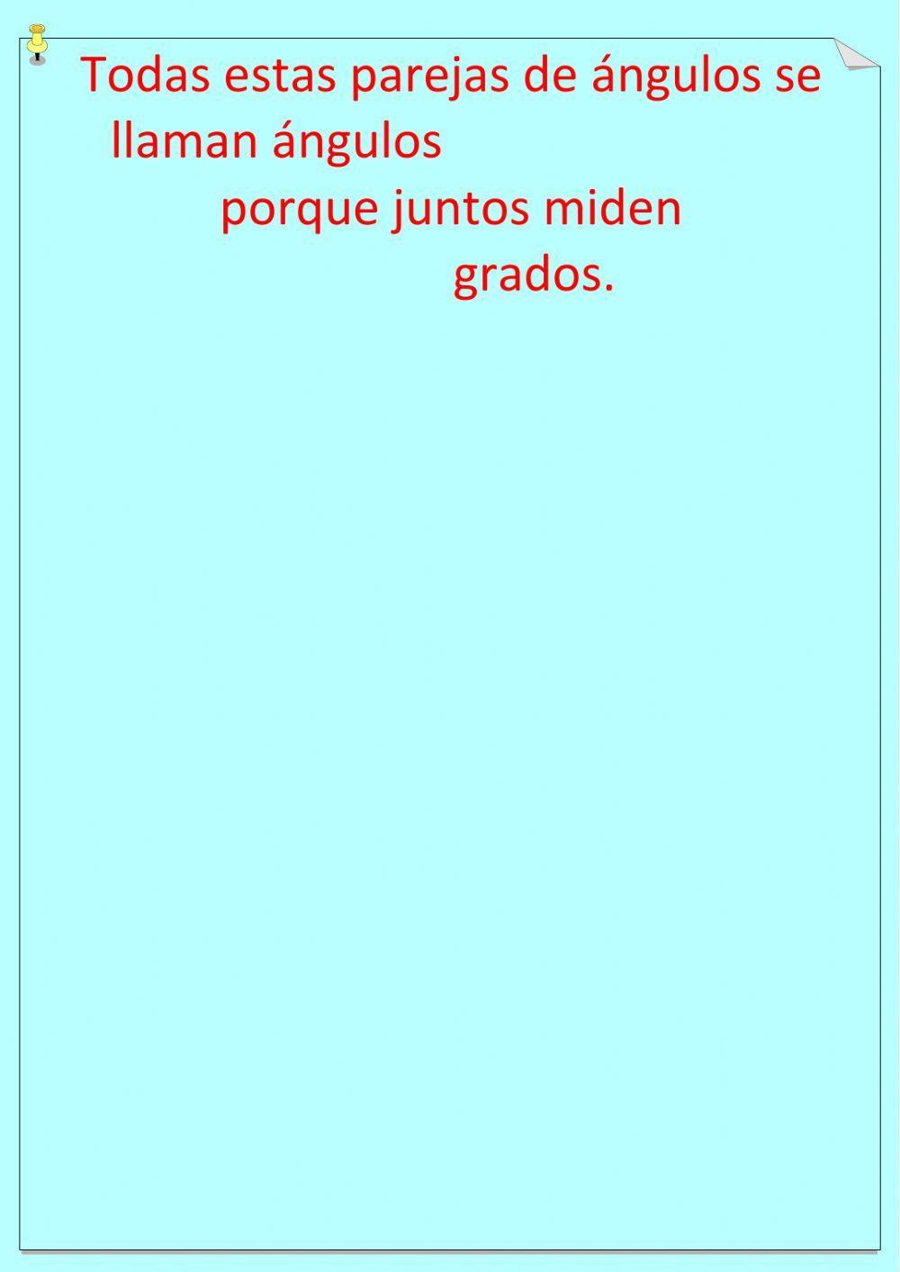 Ángulos Suplementarios