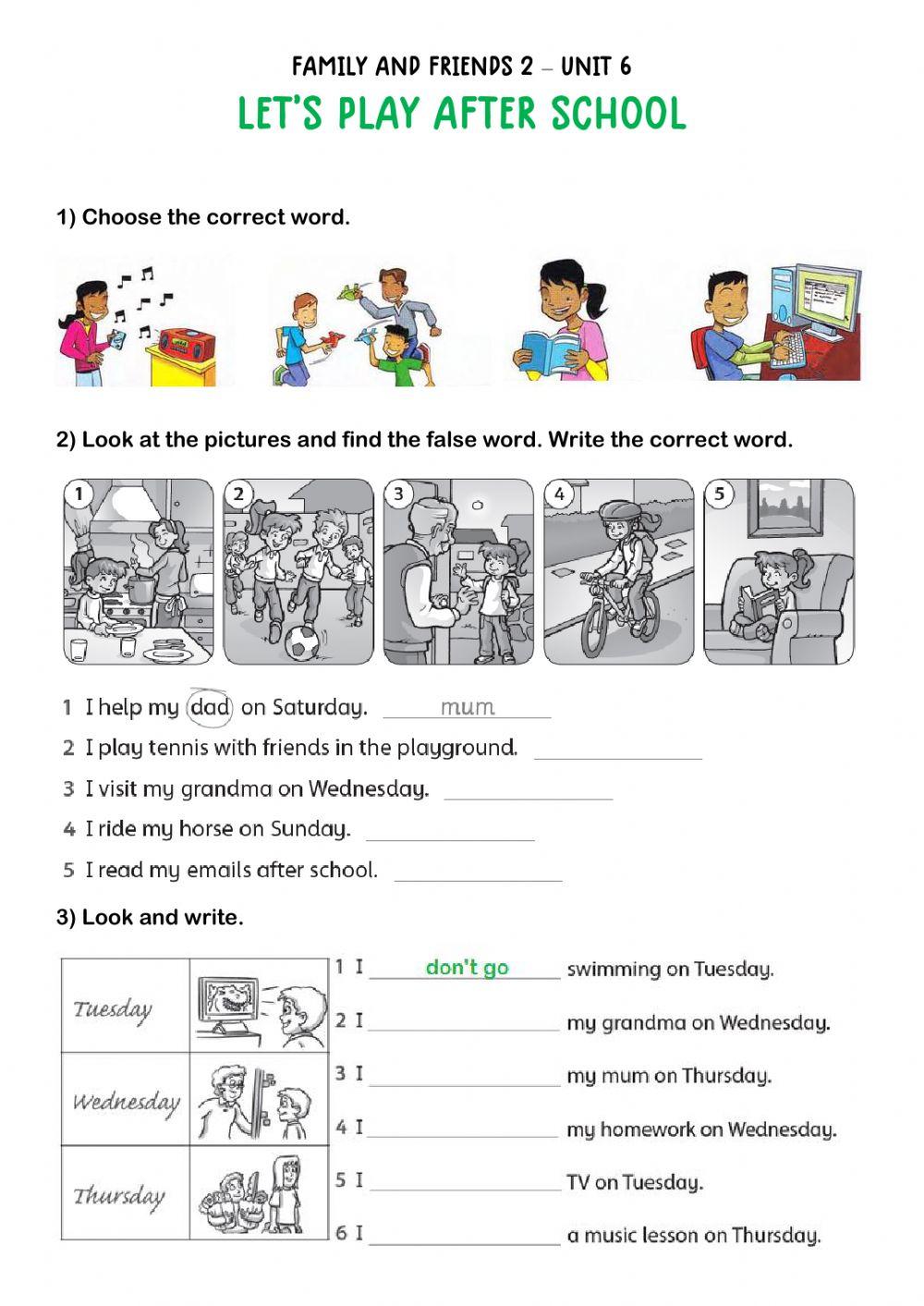 Let's play after school!