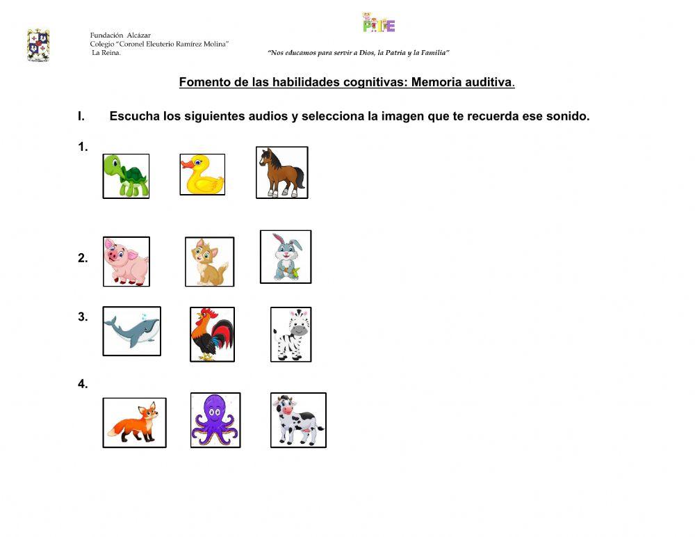 Memoria auditiva 2