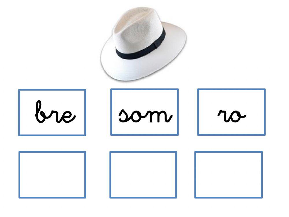 ORDENAR LAS SÍLABAS