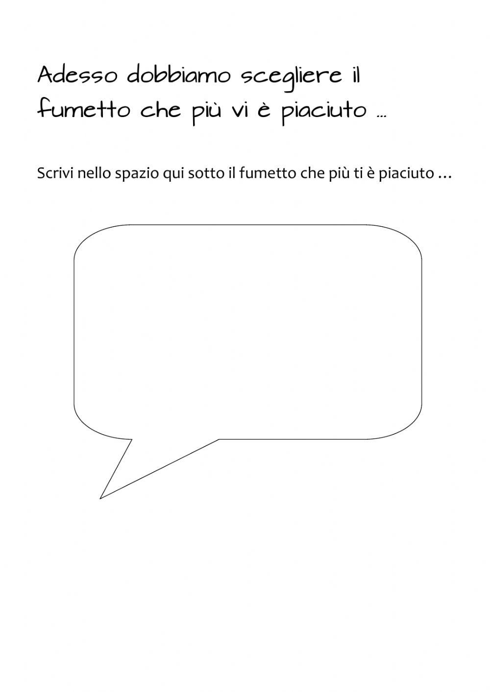 Il fumetto che mi è più piaciuto