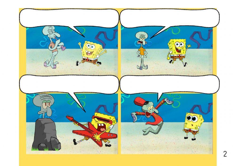 Historietas de Bob Esponja