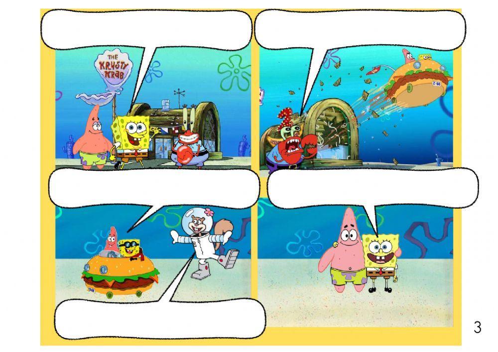 Historietas de Bob Esponja