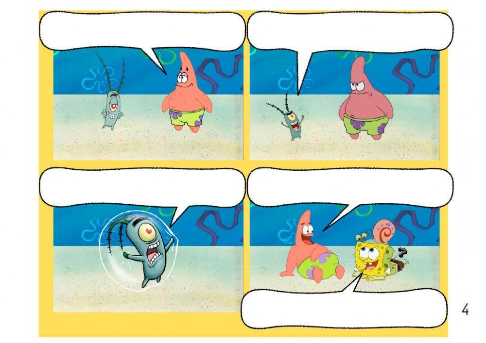 Historietas de Bob Esponja