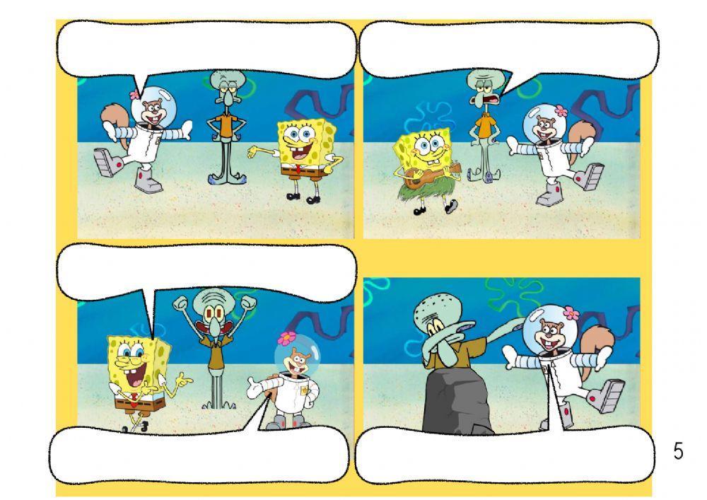 Historietas de Bob Esponja