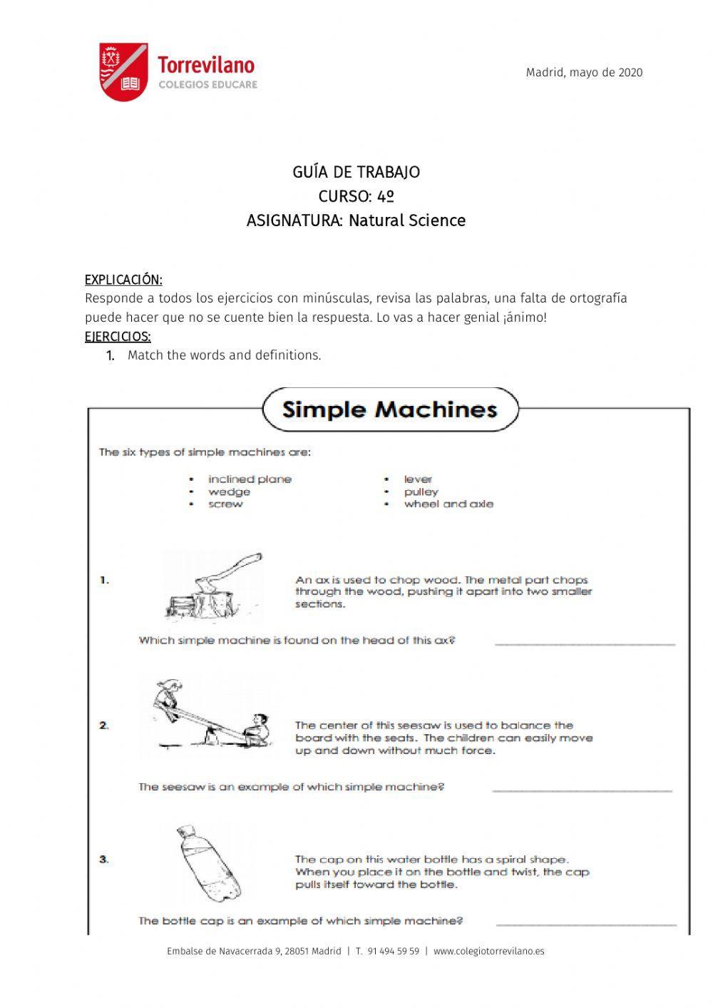4ºNatural Science Unit 6