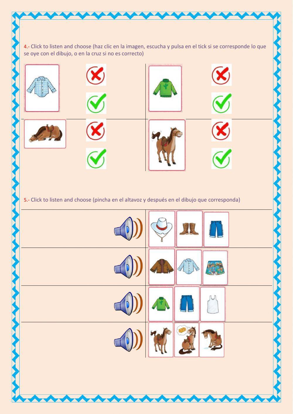 clothes and feeling words (3)