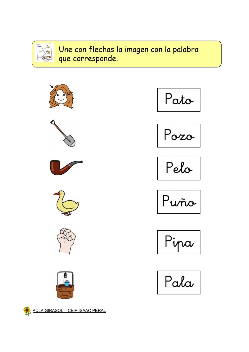 Conciencia fonológica P - L