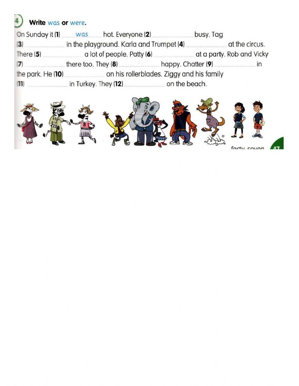 We were in the playground