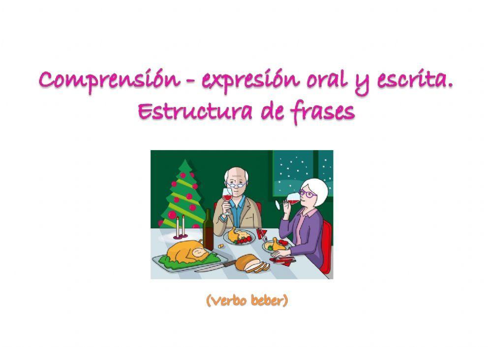 Oraciones Beber pictos arasaac Oraciones Beber pictos arasaac