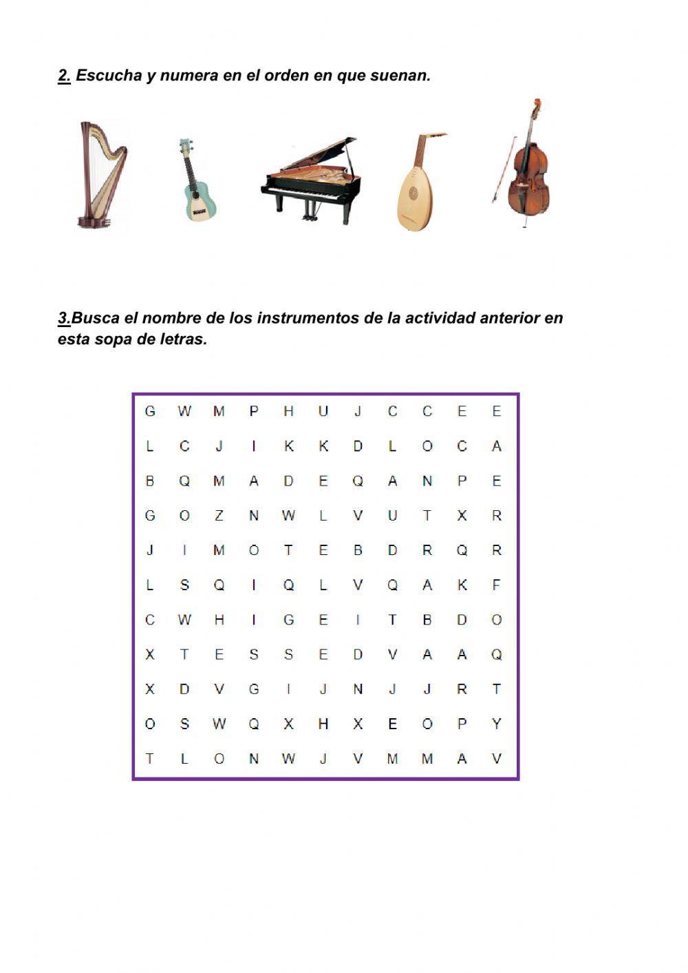 Musica. Los cordófonos II