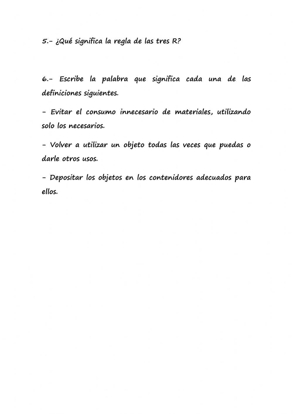 El uso responsable de la energía