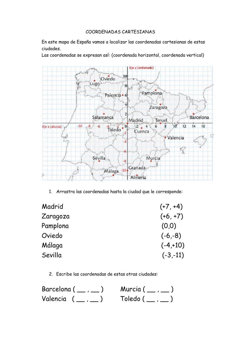 Coordenadas cartesianas